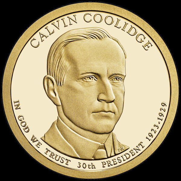 Prezydenci USA - 1$ / 2014 r. - Calvin Coolidge (nr 30)