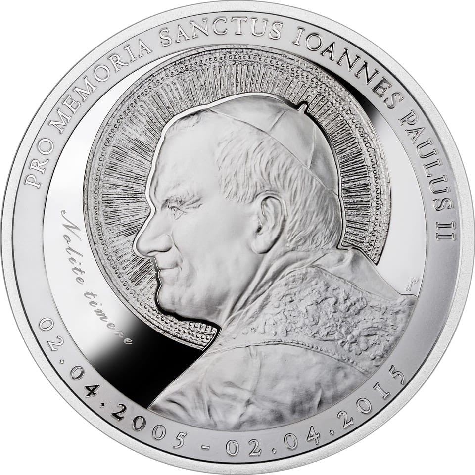 UNIKAT!!! 10kg - JAN PAWEŁ II - 10. rocznica śmierci