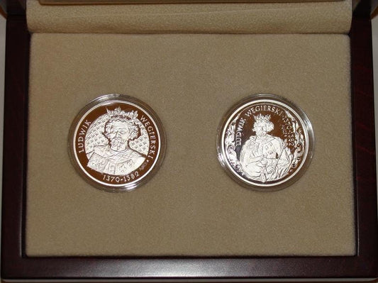 Zestaw: LUDWIK WĘGIERSKI - srebro