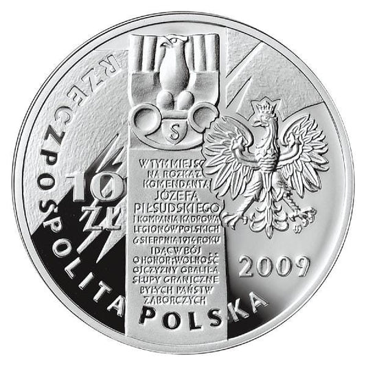 10 zł / 2009 r. - Wymarsz Pierwszej Kadrowej