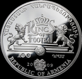 ARMENIA 100 dram / 2009 r. - Królowie futbolu: Beckenbauer