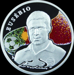 ARMENIA 100 dram / 2008 r. - Królowie futbolu: Eusebio