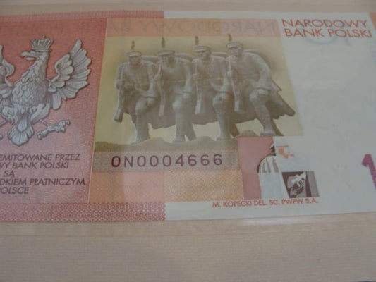 CIEKAWY nr serii 10 zł / 2008 r. - 90. rocznica Odzyskania Niepodległości - ON 0004666