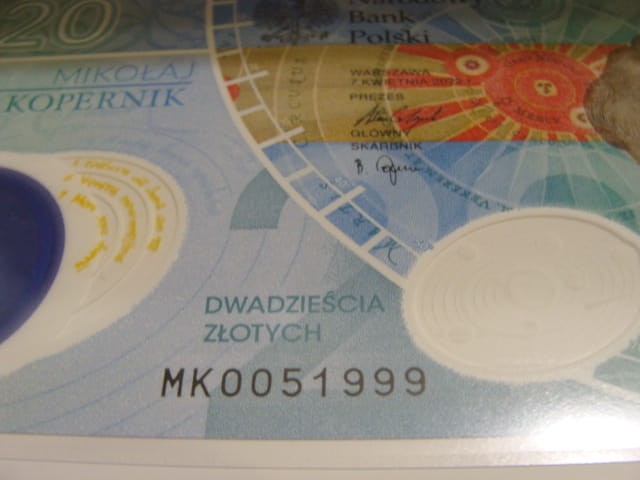 (1999r.) 20 zł / 2023 r. - Mikołaj Kopernik