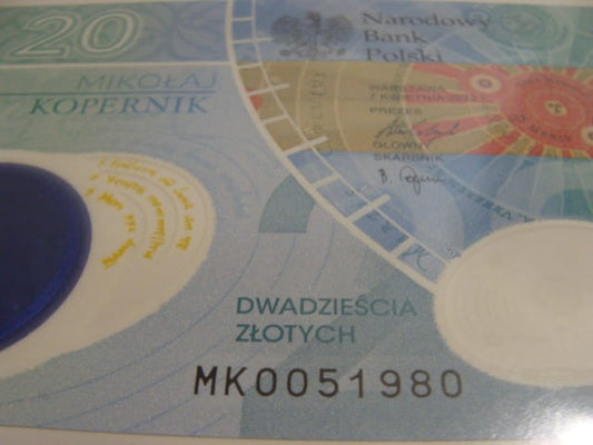 (1980r.) 20 zł / 2023 r. - Mikołaj Kopernik