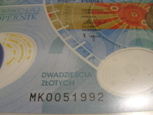 (1992r.) 20 zł / 2023 r. - Mikołaj Kopernik