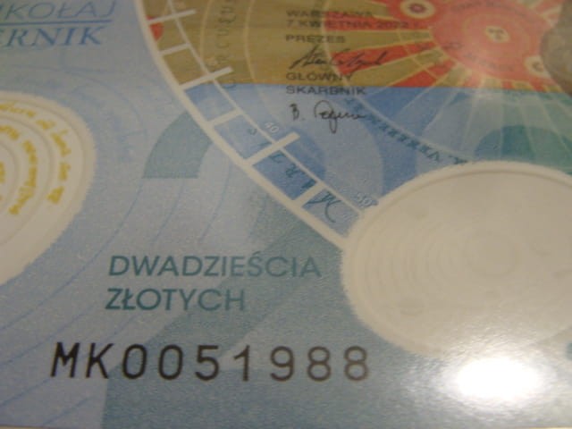 (1988r.) 20 zł / 2023 r. - Mikołaj Kopernik