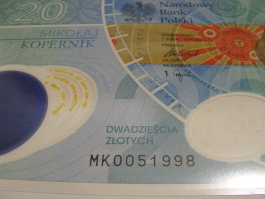 (1998r.) 20 zł / 2023 r. - Mikołaj Kopernik