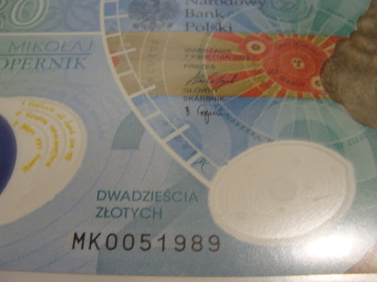 (1989r.) 20 zł / 2023 r. - Mikołaj Kopernik