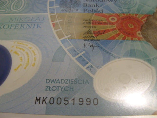 (1990r.) 20 zł / 2023 r. - Mikołaj Kopernik