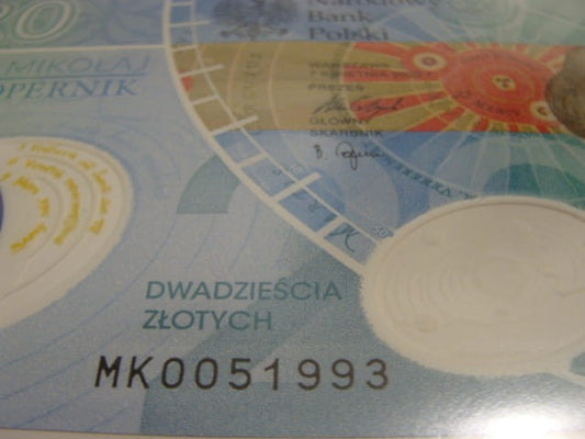 (1993r.) 20 zł / 2023 r. - Mikołaj Kopernik