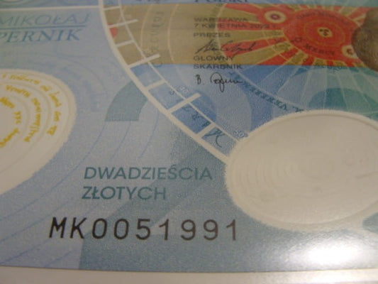 (1991r.) 20 zł / 2023 r. - Mikołaj Kopernik