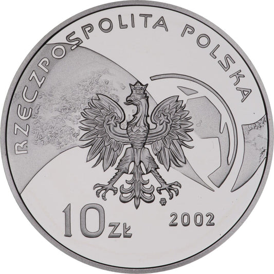 10 zł / 2002 r. - Mistrzostwa Świata Korea/Japonia 2002