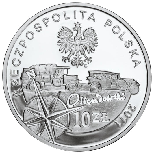 10 zł / 2011 r. - Ferdynand Ossendowski