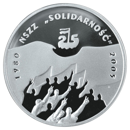 10 zł / 2005 r. - 25-lecie NSZZ „Solidarność”