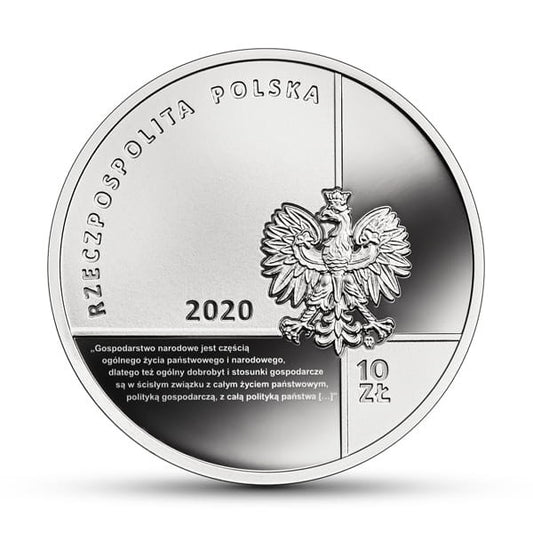 10 zł / 2020 r. - Stanisław Głąbiński