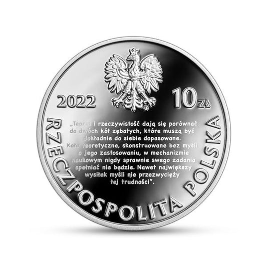 10 zł / 2022 r. - Wielcy polscy ekonomiści – Stanisław Lewiński