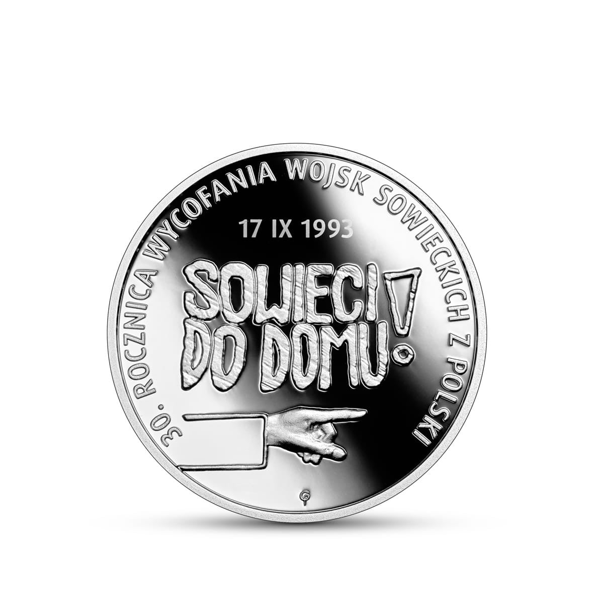 10 zł / 2023 r. - 30. rocznica wycofania wojsk sowieckich z Polski