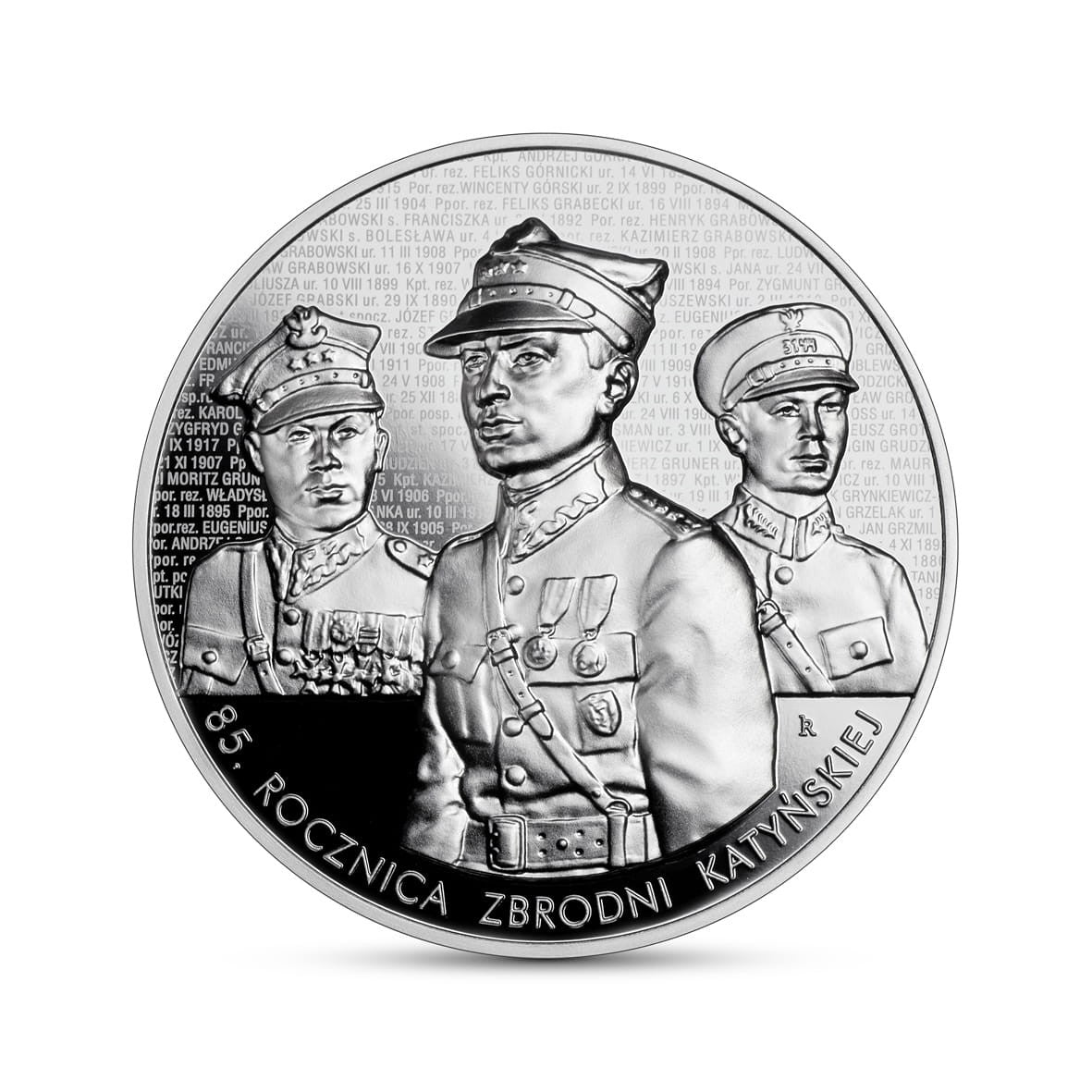 50 zł / 2025 r. - 85. rocznica zbrodni katyńskiej