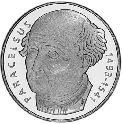 SZWAJCARIA 20 franków / 1993 - Paracelsus