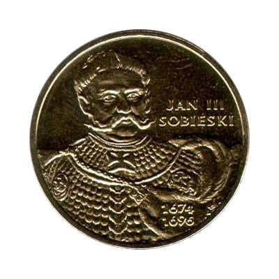 2 zł / 2001 r. - Jan III Sobieski (1674-1696)