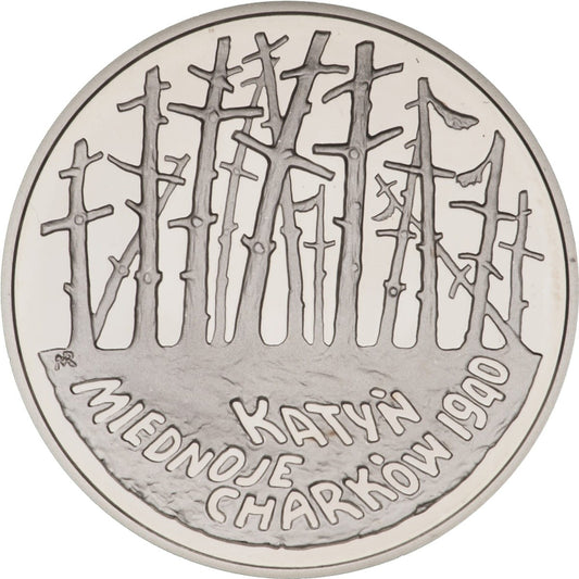 2 zł / 1995 r. - Katyń, Miednoje, Charków - 1940