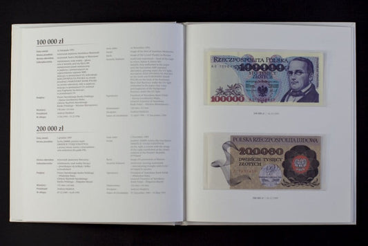 Album: "Polskie banknoty obiegowe z lat 1975-1996"