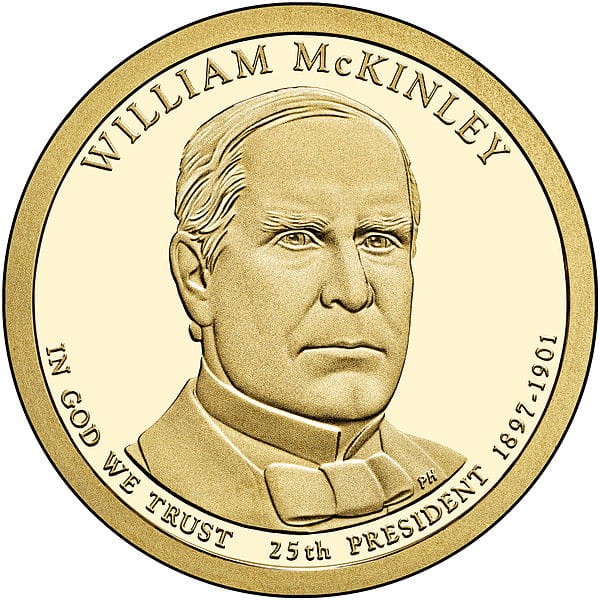 Prezydenci USA - 1$ / 2013 r. - William McKinley (nr 25)