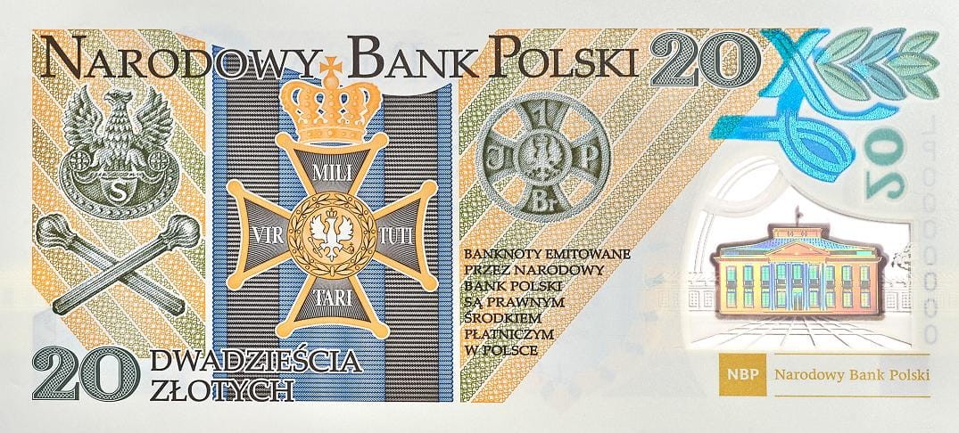 Banknot 20 zł / 2014 r. - 100. rocznica utworzenia Legionów Polskich.