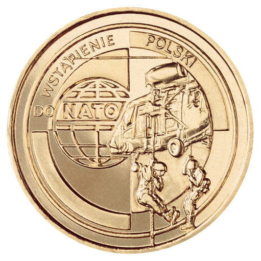 2 zł / 1999 r. - Wejście Polski do NATO