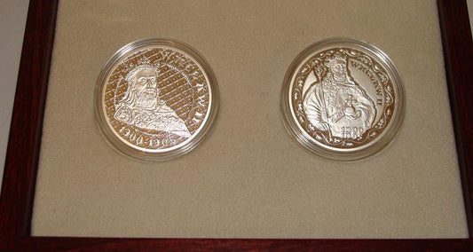 Zestaw: WACŁAW II  - srebro