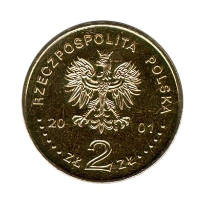 2 zł / 2001 r. - Jan III Sobieski (1674-1696)