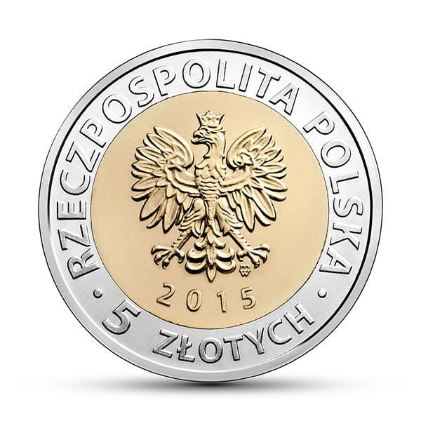 POLSKA 5 zł / 2015 r. - Ratusz w Poznaniu
