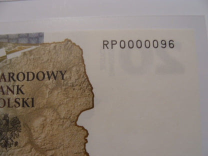 B. NISKI nr serii 20 zł / 2022 r. - Ochrona polskiej granicy wschodniej  - 0000096