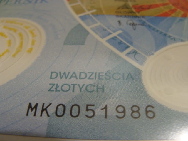 (1986r.)   20 zł / 2023 r. - Mikołaj Kopernik