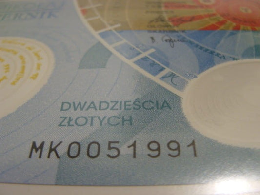 (1991r.)   20 zł / 2023 r. - Mikołaj Kopernik