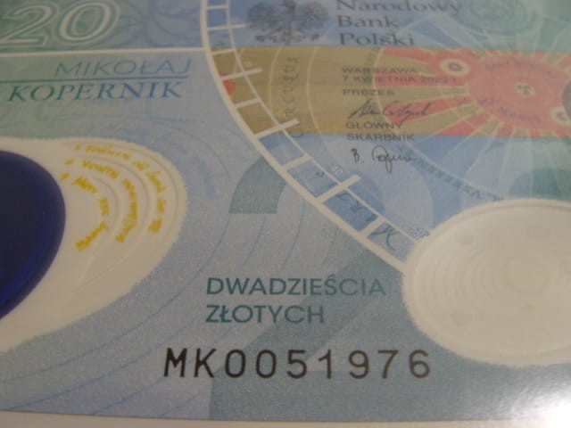 (1976r.)   20 zł / 2023 r. - Mikołaj Kopernik