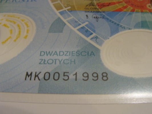 (1998r.)   20 zł / 2023 r. - Mikołaj Kopernik