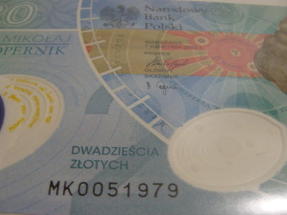 (1979r.)   20 zł / 2023 r. - Mikołaj Kopernik