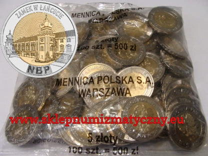 Woreczek - 100 sztuk: 5 zł / 2024 r - Zamek w Łańcucie