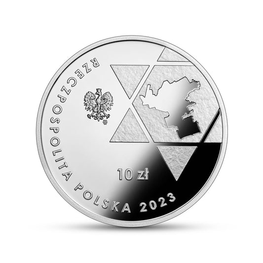 10 zł / 2023 r. -  80. rocznica wybuchu powstania w getcie warszawskim