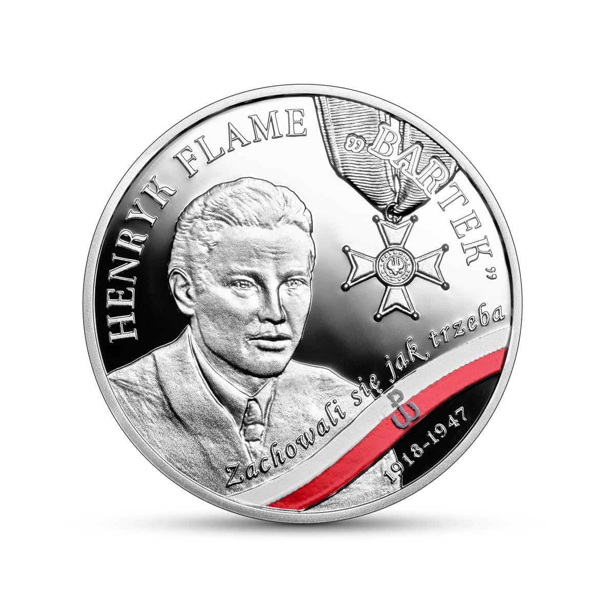 10 zł / 2024 r. - Żołnierze Niezłomni - Henryk Flame „Bartek”