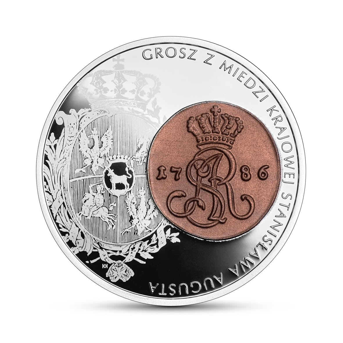 20 zł / 2024 r. -  Grosz z miedzi krajowej Stanisława Augusta