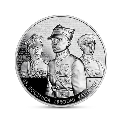 50 zł / 2025 r. -  85. rocznica zbrodni katyńskiej