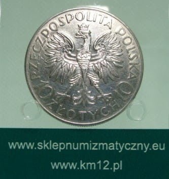 10 złotych / 1933 r. - Jan III Sobieski