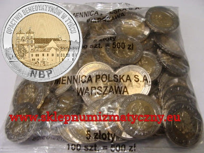 Woreczek - 100 sztuk: 5 zł / 2024 r - Opactwo Benedyktynów w Tyńcu