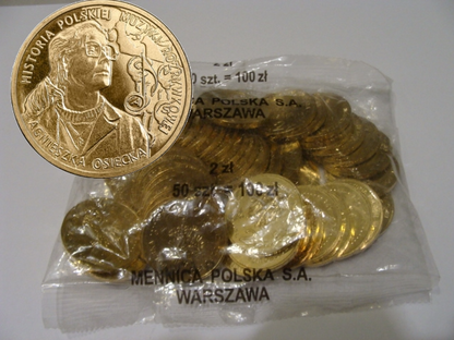 Woreczek - 50 sztuk: 2 zł / 2013 r. - Agnieszka Osiecka