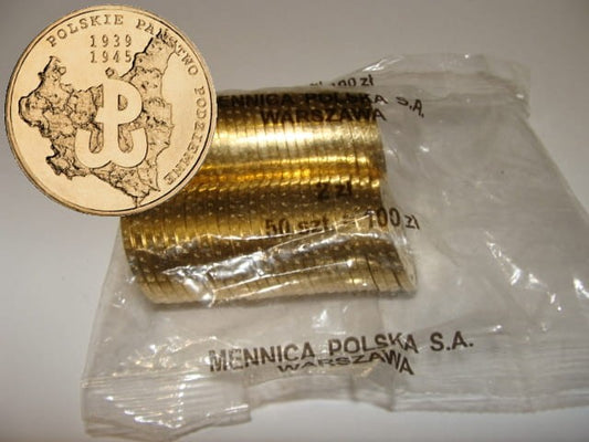 Woreczek - 50 sztuk: 2 zł / 2009 r. - Polskie Państwo Podziemne