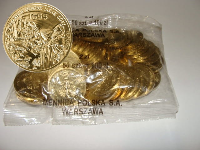 Woreczek - 50 sztuk: 2 zł / 2005 r. - 350-lecie obrony Jasnej Góry